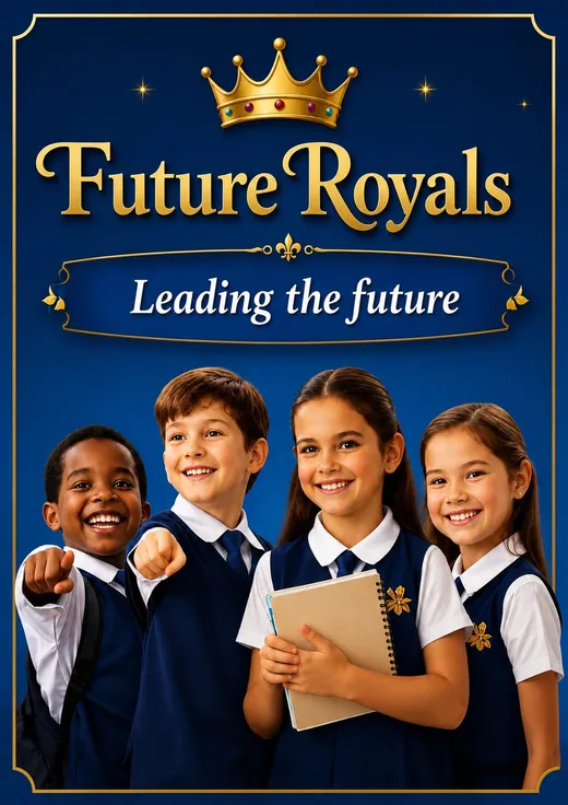 Future Royals poster: Leading the future